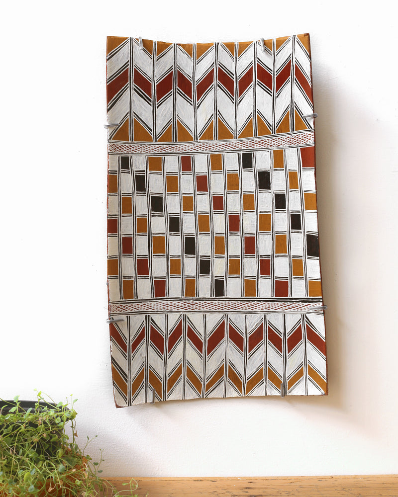 Aboriginal Artwork by Beyamarr #1 Munuŋgurr, Djapu ga Dhudi-Djapu, 59x37cm