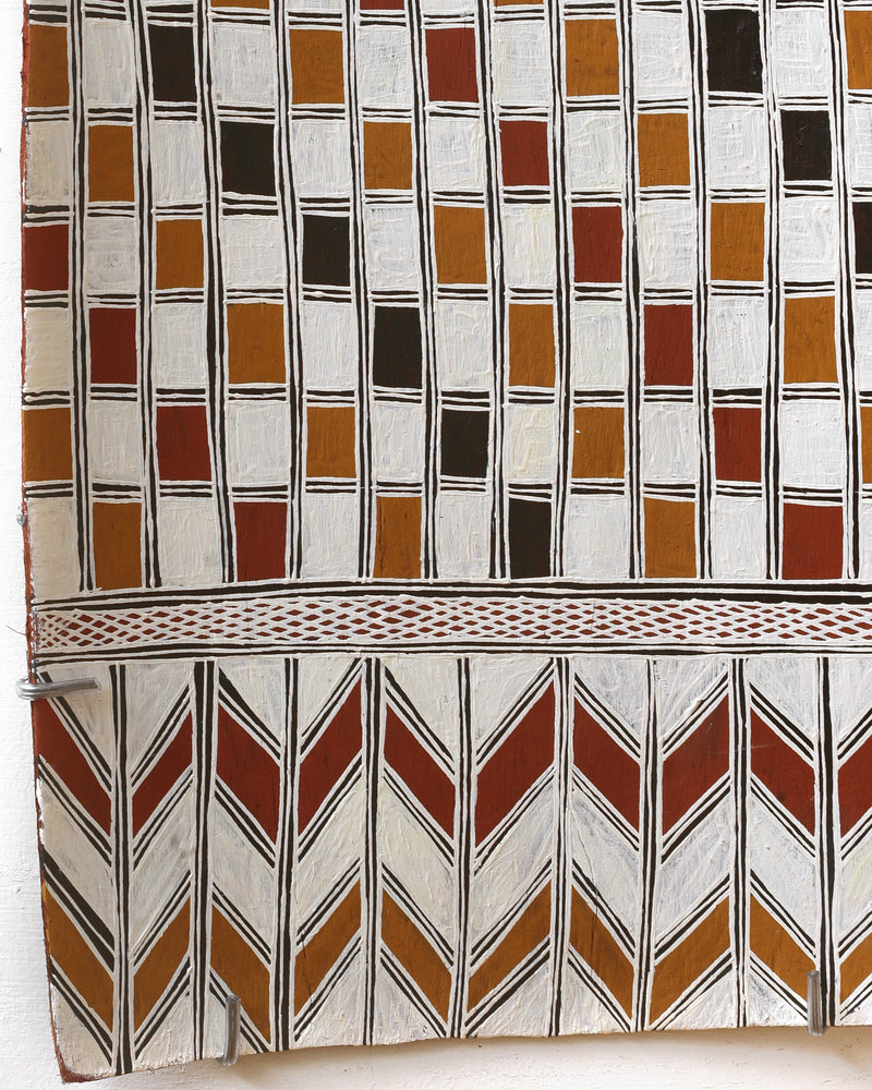 Aboriginal Artwork by Beyamarr #1 Munuŋgurr, Djapu ga Dhudi-Djapu, 59x37cm