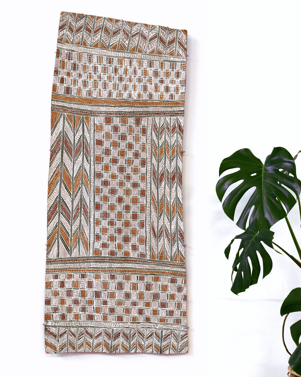 Aboriginal Artwork by Beyamarr #1 Munuŋgurr, Djapu ga Dhudi-Djapu, 148x60cm