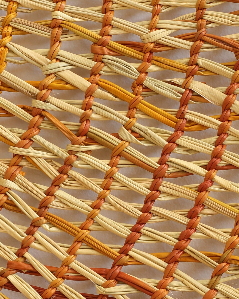 Aboriginal Artwork by Bonnie Burarngarra, Woven Mat, 175cm