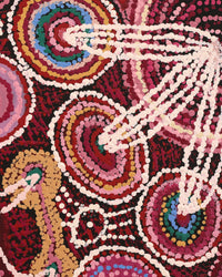 Aboriginal Artwork by Tjaruwa Carolyn Dunn, Piltati Tjukurpa, 122x91cm