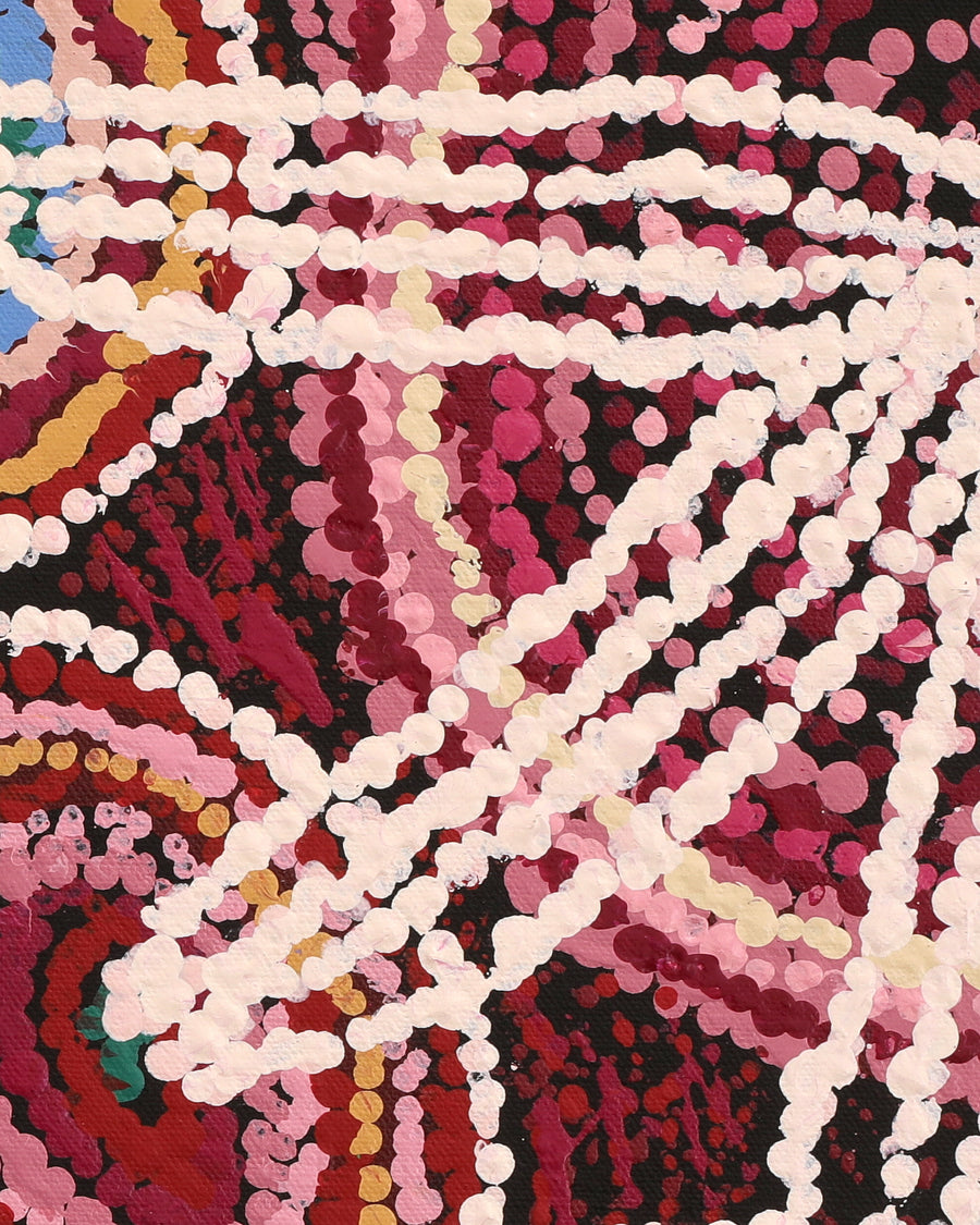 Aboriginal Artwork by Tjaruwa Carolyn Dunn, Piltati Tjukurpa, 122x91cm