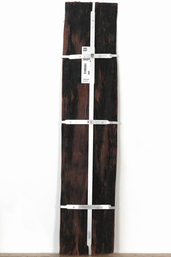 Aboriginal Artwork by Cameron Kawurlkku, Djomi, 117x25cm Bark Painting