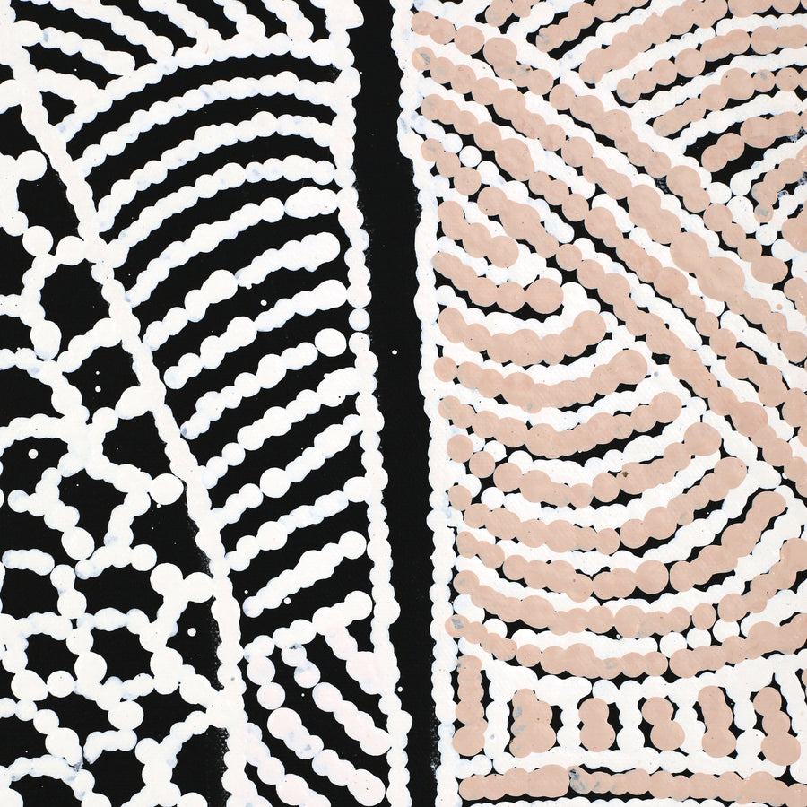 Aboriginal Artwork by Carlene Thompson, Kalaya Tjukurpa, 91x46cm