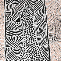 Aboriginal Artwork by Carlene Thompson, Kalaya Tjukurpa, 91x46cm