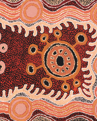 Aboriginal Artwork by Tjaruwa Carolyn Dunn, Piltati Tjukurpa, 102x72cm