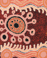Aboriginal Artwork by Tjaruwa Carolyn Dunn, Piltati Tjukurpa, 102x72cm