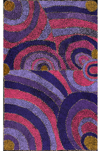 Aboriginal Artwork by Carol Young, Ngura Tjuta (Big Country), 122x76cm