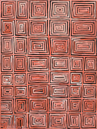Aboriginal Artwork by Carol Young, Walka Wiru Ngura Wiru, 101x76cm