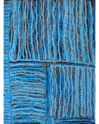 Aboriginal Artwork by Carol Young, Walka Wiru Ngura Wiru, 102x77cm