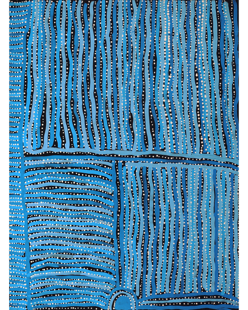 Aboriginal Artwork by Carol Young, Walka Wiru Ngura Wiru, 102x77cm