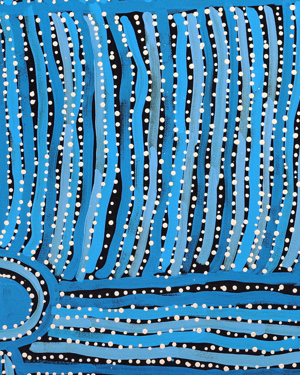 Aboriginal Artwork by Carol Young, Walka Wiru Ngura Wiru, 102x77cm