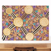 Aboriginal Artwork by Carolyn Dunn, Piltati Tjukurpa, 122x91cm