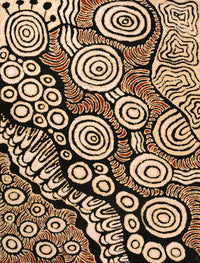 Aboriginal Artwork by Tjaruwa Carolyn Dunn, Piltati Tjukurpa, 101x76cm