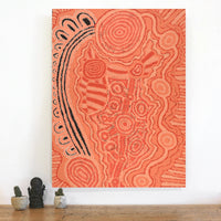 Aboriginal Artwork by Carolyn Dunn, Piltati Tjukurpa, 101x76cm
