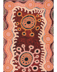 Aboriginal Artwork by Tjaruwa Carolyn Dunn, Piltati Tjukurpa, 102x72cm