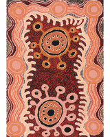 Aboriginal Artwork by Tjaruwa Carolyn Dunn, Piltati Tjukurpa, 102x72cm