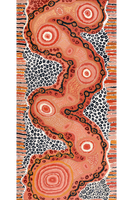 Aboriginal Art by Carolyn Dunn, Piltati Tjukurpa, 122x61cm - ART ARK®