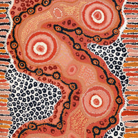 Aboriginal Artwork by Carolyn Dunn, Piltati Tjukurpa, 122x61cm