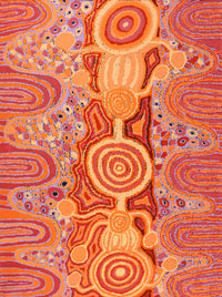 Aboriginal Artwork by Carolyn Dunn, Piltati Tjukurpa, 122x91cm