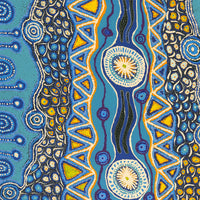 Aboriginal Artwork by Carolyn Dunn, Piltati Tjukurpa, 122x91cm