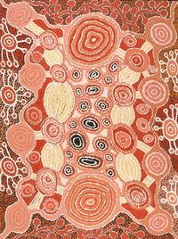 Aboriginal Artwork by Carolyn Dunn, Piltati Tjukurpa, 122x91cm