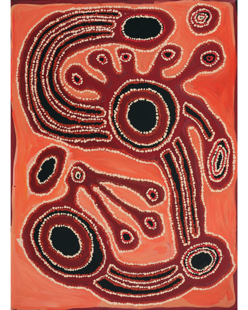 Tjaruwa Carolyn Dunn, Piltati Tjukurpa, 81x61cm
