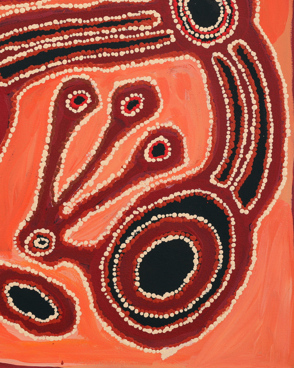 Aboriginal Artwork by Tjaruwa Carolyn Dunn, Piltati Tjukurpa, 81x61cm