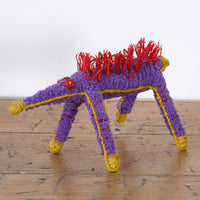 Aboriginal Artwork by Carolyn Kenta - Echidna Tjanpi Sculpture