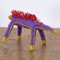 Aboriginal Artwork by Carolyn Kenta - Echidna Tjanpi Sculpture