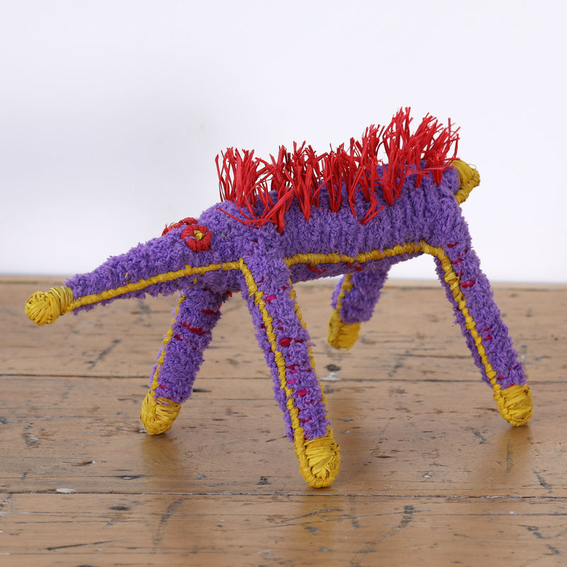 Aboriginal Artwork by Carolyn Kenta - Echidna Tjanpi Sculpture