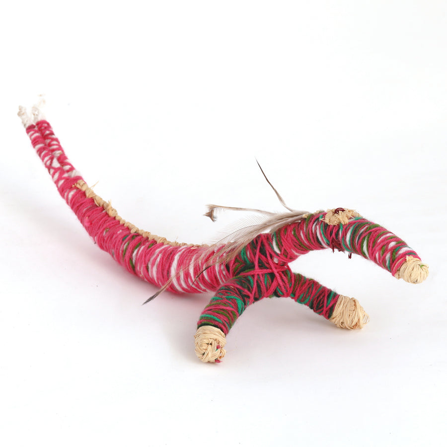 Aboriginal Artwork by Carolyn Kenta - Tjanpi Tjulpu (bird) Sculpture)