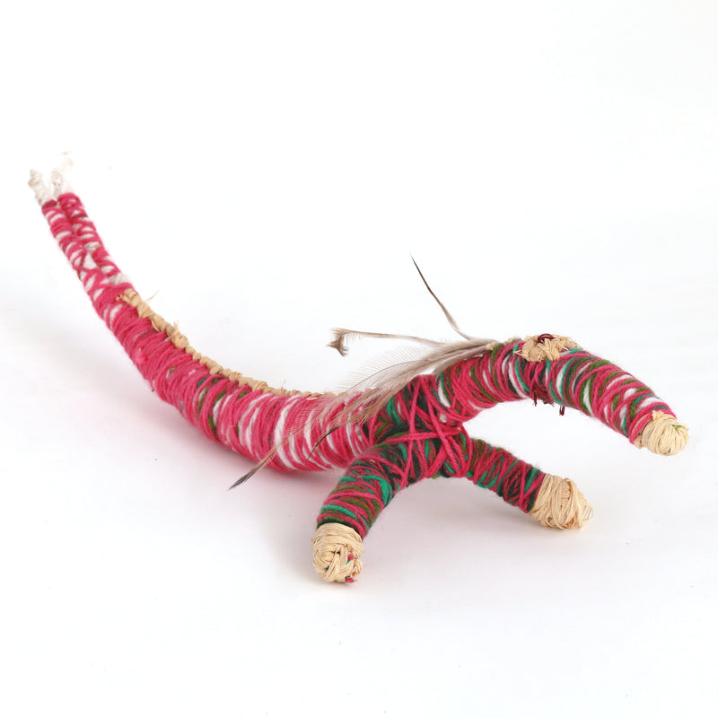 Aboriginal Artwork by Carolyn Kenta - Tjanpi Tjulpu (bird) Sculpture)