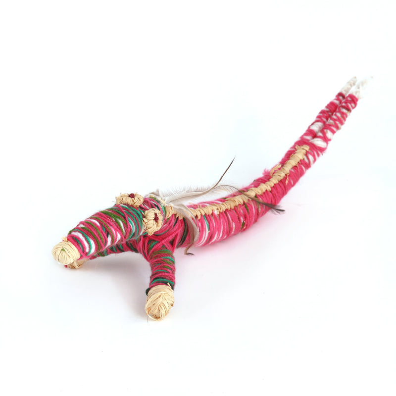 Aboriginal Artwork by Carolyn Kenta - Tjanpi Tjulpu (bird) Sculpture)