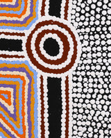 Aboriginal Artwork by Cecily Napanangka Marshall, Pikilyi Jukurrpa (Vaughan Springs Dreaming), 91x61cm