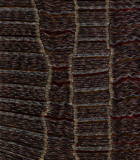 Aboriginal Artwork by Chantelle Nampijinpa Robertson, Ngapa Jukurrpa (Water Dreaming) - Puyurru, 122x107cm