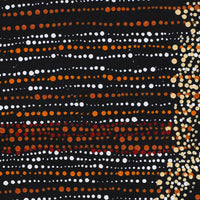 Aboriginal Artwork by Chantelle Nampijinpa Robertson, Ngapa Jukurrpa (Water Dreaming) - Puyurru, 122x61cm