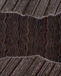 Aboriginal Artwork by Chantelle Nampijinpa Robertson, Ngapa Jukurrpa (Water Dreaming) - Puyurru, 122x91cm