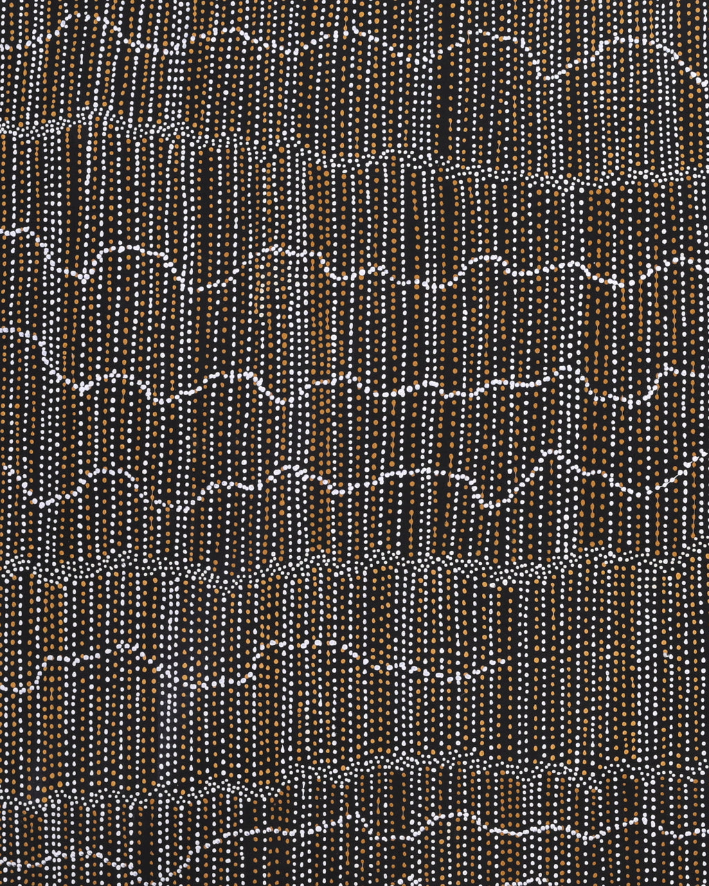 Aboriginal Artwork by Chantelle Nampijinpa Robertson, Ngapa Jukurrpa (Water Dreaming) - Puyurru, 152x122cm