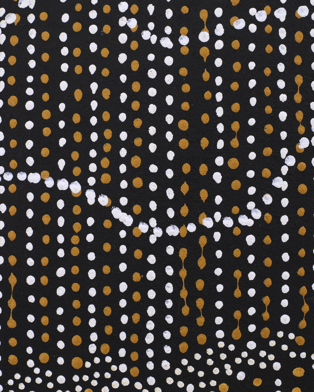 Aboriginal Artwork by Chantelle Nampijinpa Robertson, Ngapa Jukurrpa (Water Dreaming) - Puyurru, 152x122cm