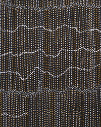 Aboriginal Artwork by Chantelle Nampijinpa Robertson, Ngapa Jukurrpa (Water Dreaming) - Puyurru, 152x122cm
