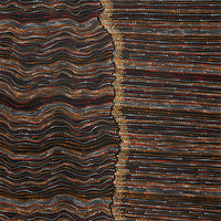 Aboriginal Artwork by Chantelle Nampijinpa Robertson, Ngapa Jukurrpa (Water Dreaming) - Puyurru, 152x76cm