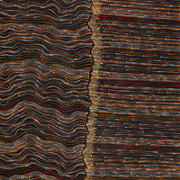 Aboriginal Artwork by Chantelle Nampijinpa Robertson, Ngapa Jukurrpa (Water Dreaming) - Puyurru, 152x76cm