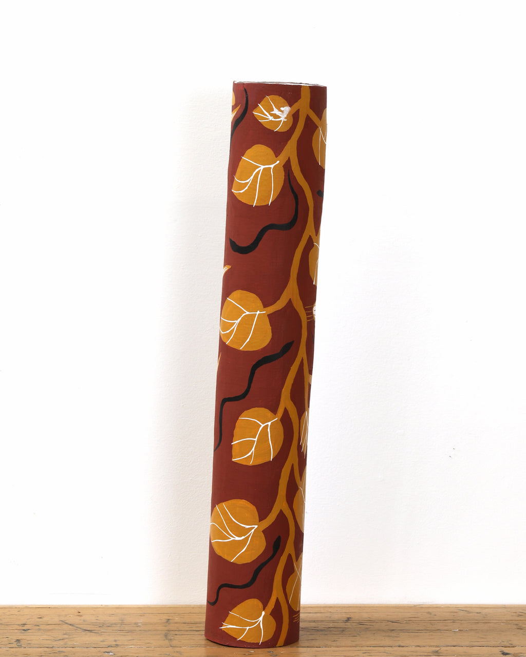 Aboriginal Artwork by Christelle Nulla, Lorrkon (Hollow Log), 66cm