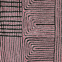 Aboriginal Artwork by Christine Nungarrayi Brown, Karnta Jukurrpa (Womens Dreaming), 122x61cm