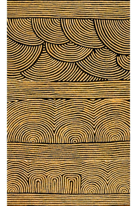 Aboriginal Artwork by Christine Nungarrayi Brown, Karnta Jukurrpa (Womens Dreaming), 152x91cm