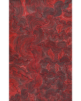 Aboriginal Artwork by Christine Nakamarra Curtis, Mina Mina Jukurrpa, 122x76cm