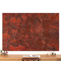 Aboriginal Artwork by Christine Nakamarra Curtis, Mina Mina Jukurrpa, 183x122cm