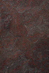 Aboriginal Artwork by Christine Nakamarra Curtis, Mina Mina Jukurrpa, 183x122cm