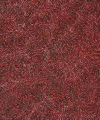 Aboriginal Artwork by Christine Nakamarra Curtis, Mina Mina Jukurrpa, 91x76cm